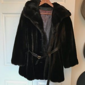Vintage Faux Fur Coat